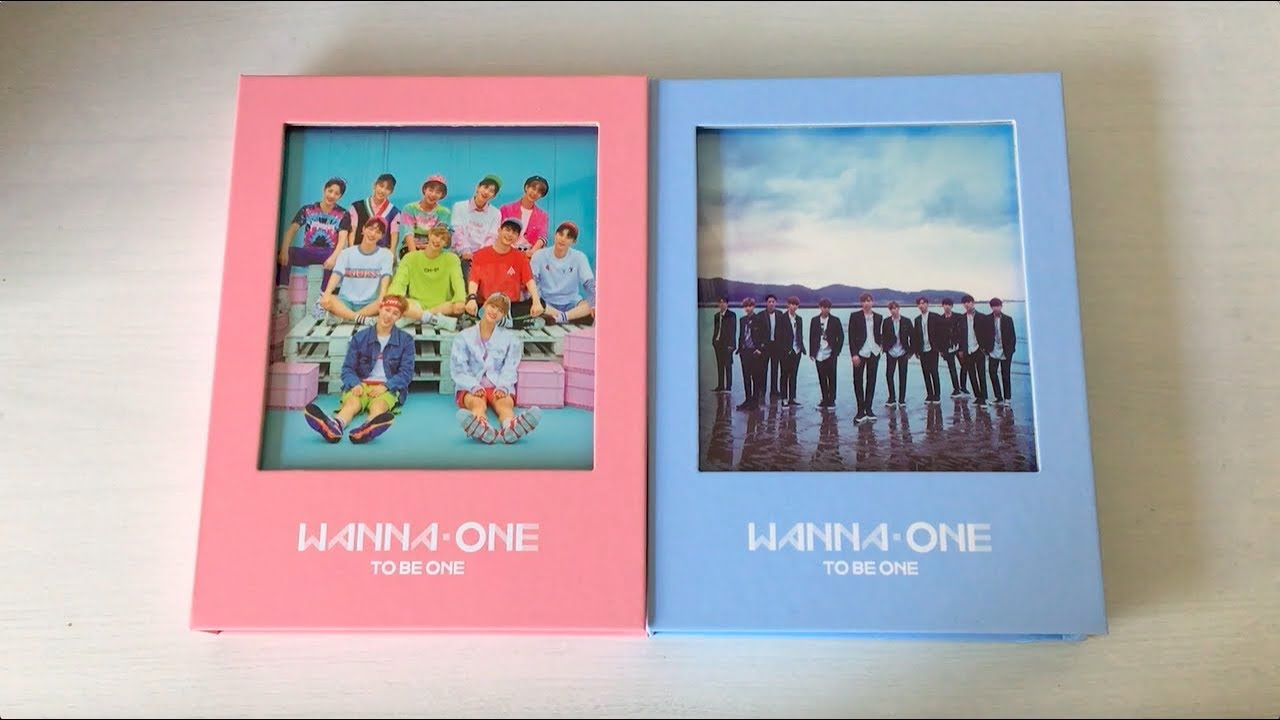 Unboxing Wanna One 워너원 1st Mini Album 1x1 1 To Be One Pink Sky Ver Youtube