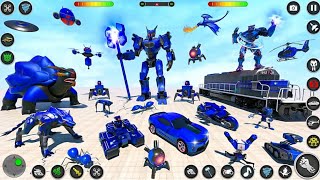Dino Robot Car Transformation Battle Game 2024 || Android Gameplay screenshot 1