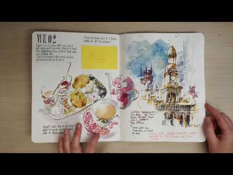 Sketches from my first sabbatical week