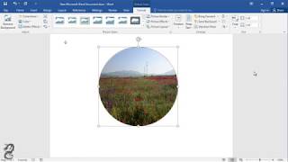 How to create circle picture in Word screenshot 1