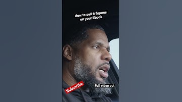 How to make 6 figures on your Ebook #ebook #selling #viral