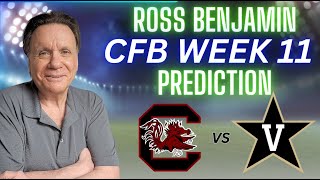 South Carolina vs Vanderbilt Predictions, Picks and Best Bets | College Football Picks Week 11