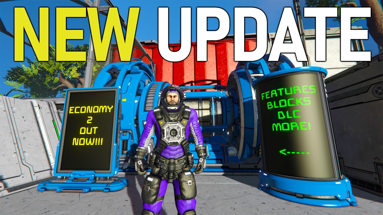 The New ECONOMY 2 Update is HERE! | Space Engineers Base Game and DLC ...
