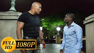 Dwayne Johnson \& Kevin Hart vs The Black Badger | Central Intelligence (2016)