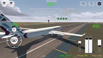 RC. FS. Advanced A330 New Takeoff And Good Landing ⭐️⭐️⭐️⭐️ New Game Play by iOS & Android Pc #57