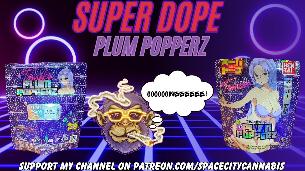 SUPER DOPE STRAIN REVIEW: Plum Popperz (🌸🎉🔥) Very Smooth Smoke!