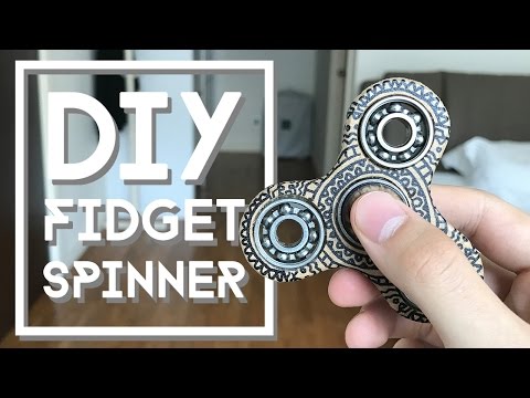 DIY Fidget Spinner Toy | NutBulb