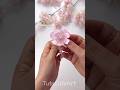 DIY cherry blossom flower 🌸