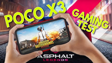 POCO X3 NFC Gaming Test - COD Mobile, Asphalt 9, PUBG | Budget Gaming Beast?