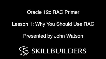 1 Why You Should Use RAC, Oracle 12c RAC Primer