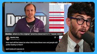 HASAN reacts to DESTINY MOD getting BANNED from Reddit They Are An INSANE Cult HasanDaily