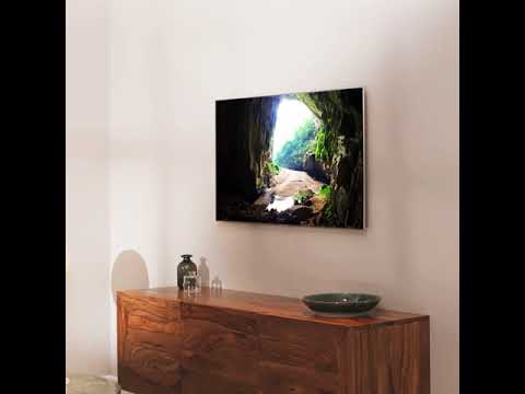 Qled Tv No Gap Wall Mount Youtube