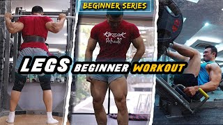 BIG LEGS WORKOUT for BEGINNERS in HINDI |LEGS वर्कआउट बिगिनर्स के लिए|