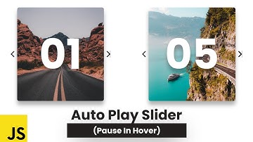 Autoplay Slider, Pause on hover in Pure JavaScript in Bangla  @DeveloperHub1   #developerhub