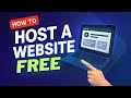 How to Host Your Website for FREE (Step by Step, No Coding)