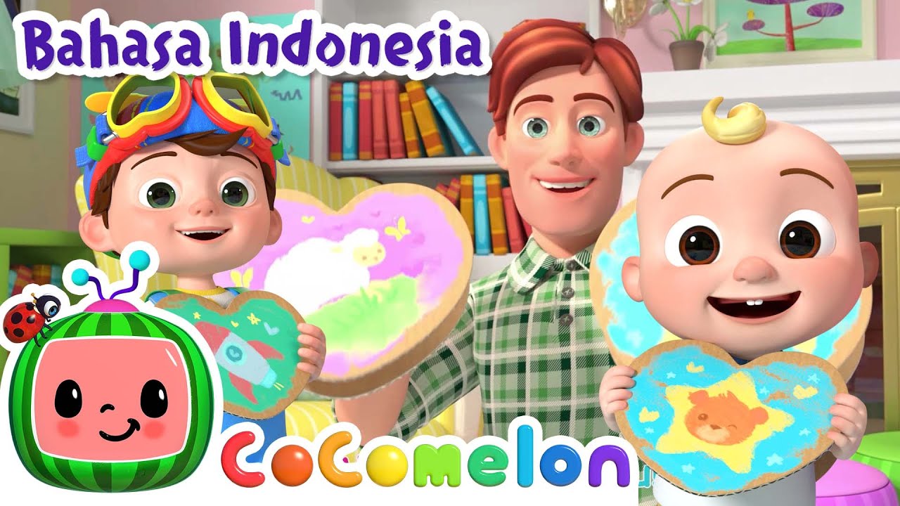 ⁣Lagu Hari Valentine | CoComelon Indonesia | Lagu Anak | Nursery Rhymes indonesia