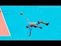 【バレーボール】神懸かったダイナミックレシーブ！どんな状況でも諦めない【スーパープレイ】Volleyball Acrobatic Saves