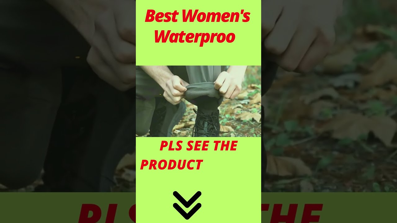 Packable waterproof hiking pants for women