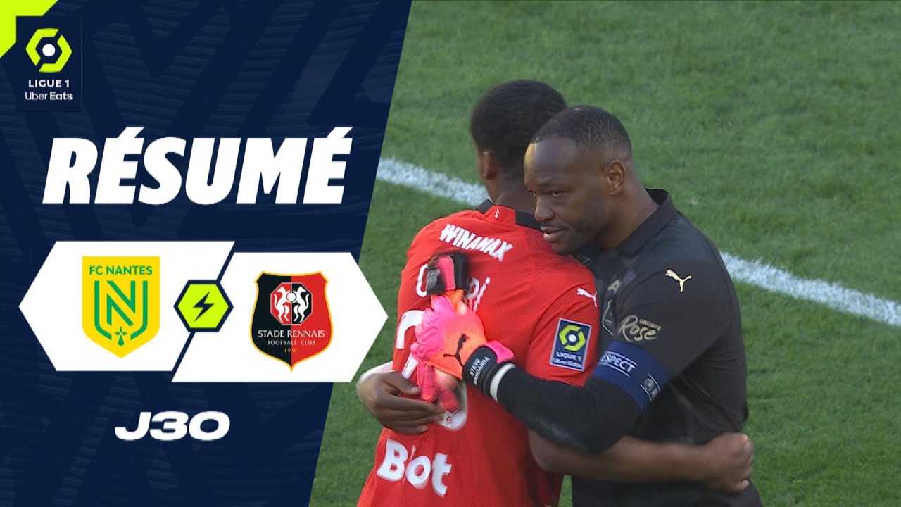 FC NANTES - STADE RENNAIS FC (0 - 3) - Résumé - (FCN - SRFC) / 2023-2024