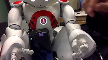 NAO image recognition + mobile app communication