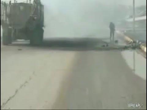 Iraqi Guy Walks Off Ied Explosion