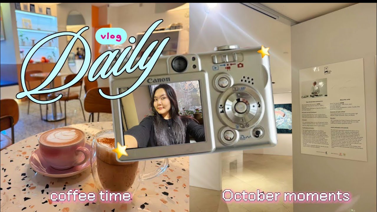 LIFE SERIES | October vlog, coffee dates w/ my girls, parts of my last semester of uni, clips