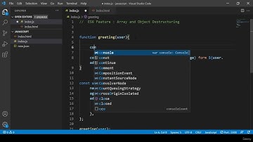 001 Array  Object Destructuring
