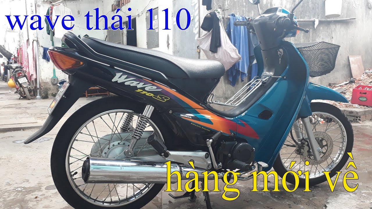 Bán xe Wave Thái 110 màu xanh nhớt biển số tp  NHANH360