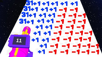 Mathplus 3D Max Level ( + 99872 Score) - Gameplay Mobile Android, iOS