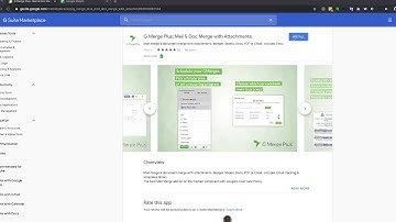 G Merge Plus Google Scope Usage