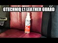 Gtechniq L1 Leather Guard on Old Mercedes Leather