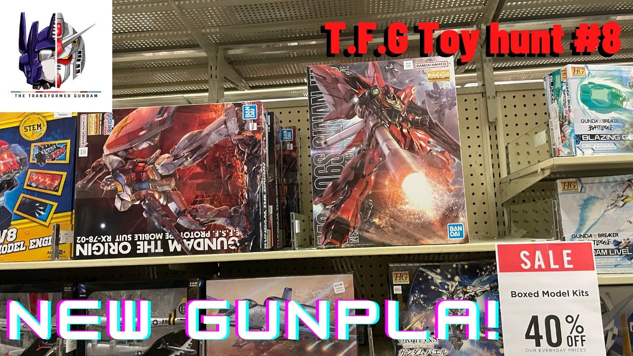 Gundam Model Kit, Hobby Lobby