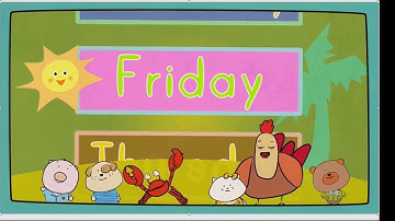 ENGLISH LESSON - 12 DAYS OF THE WEEK