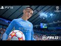 FIFA 22 - Bayern Munich vs. Man City - UEFA Champions League 21/22 Final Match PS5 Gameplay | 4K