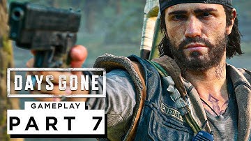 DAYS GONE PS5 Walkthrough Gameplay Part 7 - 4k 60FPS || NO COMMENTARY