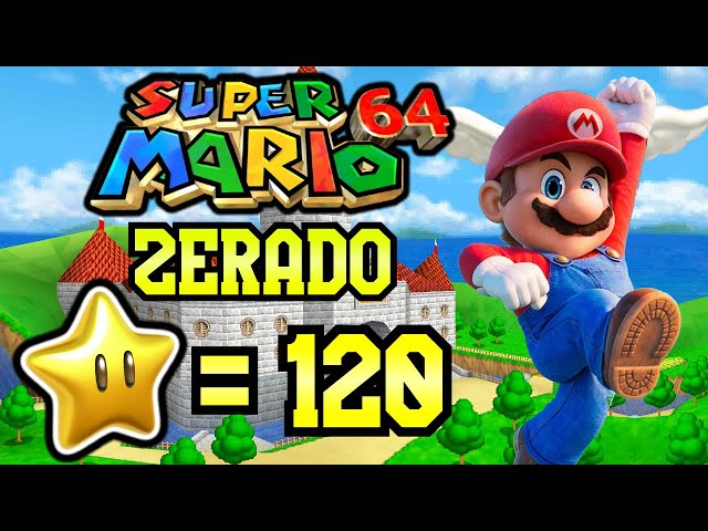 Super Mario 64 - Todas as 120 estrelas do jogo - Critical Hits