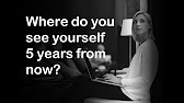where do you see yourself 10 years from now