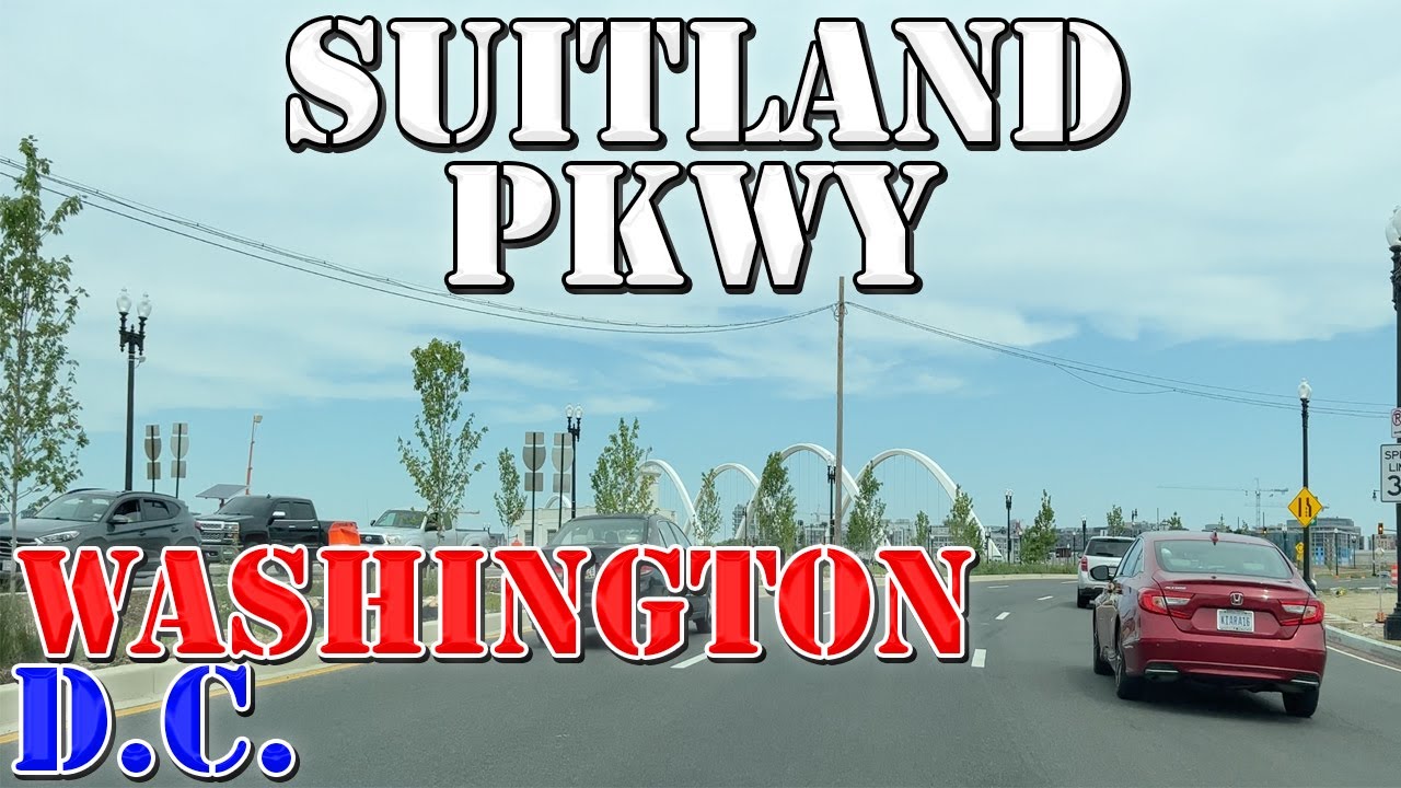 Suitland Parkway Washington DC 4K Highway Drive YouTube