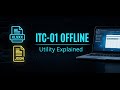 GST ITC-01 Offline Utility | पूरा Process Step by Step | Practical Examples