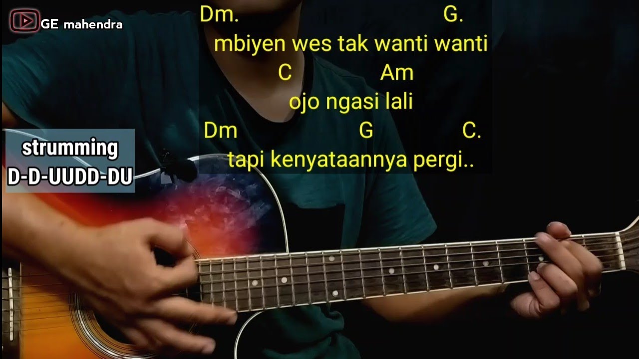 Kunci gitar kartonyono medot janji