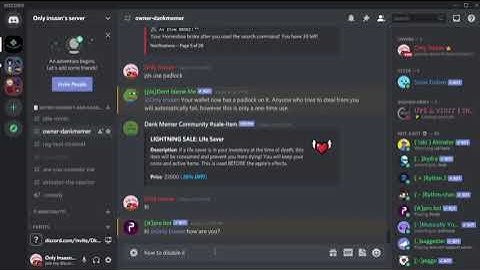 How To Disable Dank Memer Robbery ON YOUR DICORD SERVER
