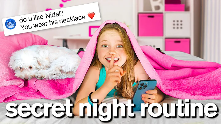 My Daughter's SECRET NIGHT ROUTINE! *Instagram Q&A*