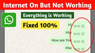 इंटरनेट चालू है लेकिन व्हाट्सएप काम नहीं कर रहा है, इस समस्या का समाधान || केवल व्हाट्सएप काम नही... screenshot 2