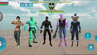 Vegas Crime Simulator Thanos, Spiderman Invisible Ninja Gangster, Vice Vegas Rope, Tornado Flash screenshot 4