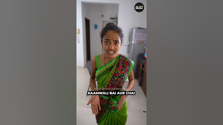 Part 40 - कामवाली बाई और चाय! 😆😂 | Kaamwali Bai | #Shorts | Shorts Break