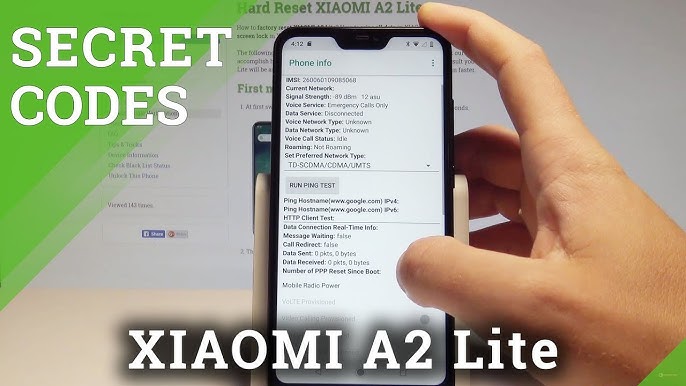 Top Tricks XIAOMI A2 Lite - Best Options / Tips / Advanced Settings -  YouTube