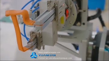 Double-station copper busbar heat shrinkable sleeve laser stripping machine - Yuanhan