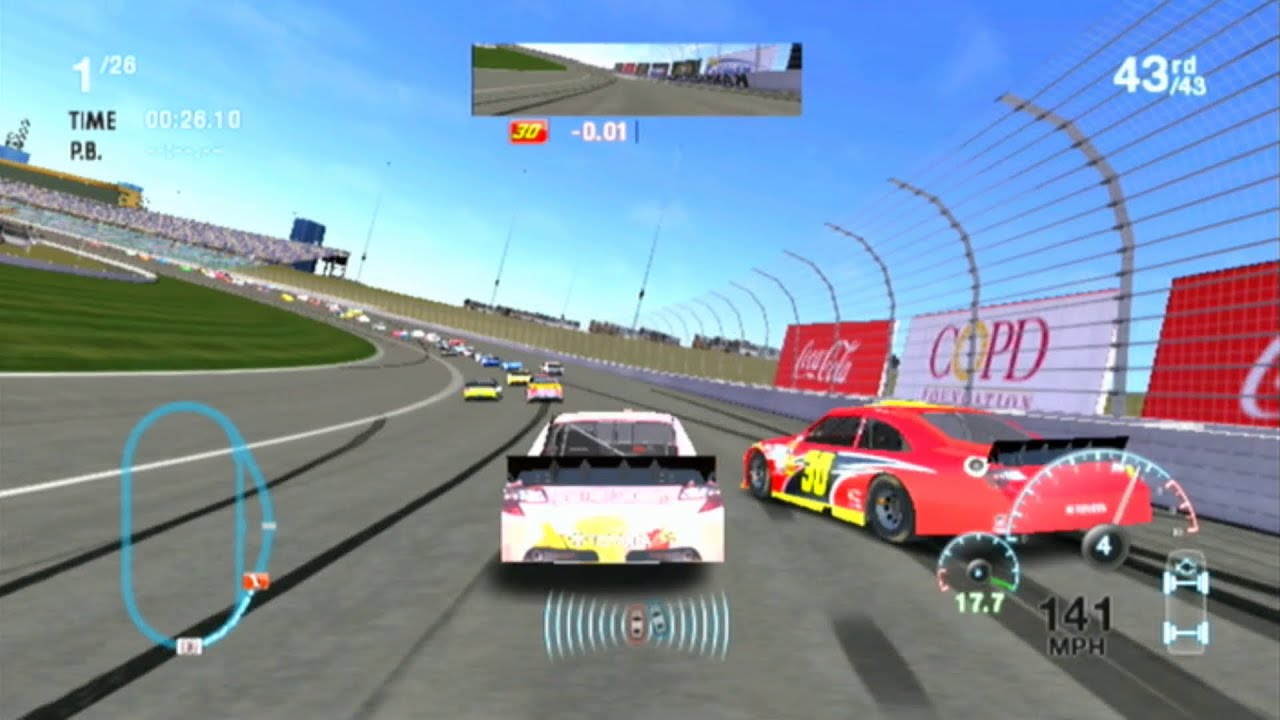NASCAR Kart Racing. NASCAR unleashed. Racing unleashed. Line gameplay