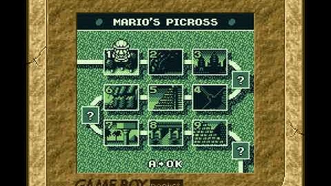 "Picross 2" Music : 8 - World Map