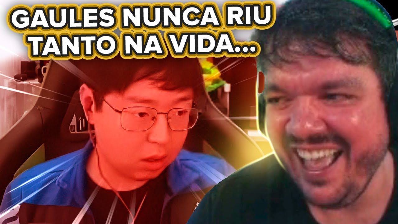 GAULES RINDO MUITO DO LIMINHA DANDO RAGE QUIT!!